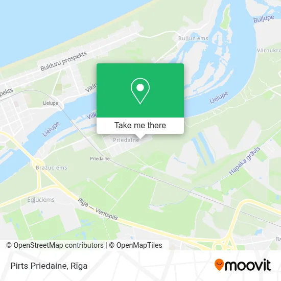 Pirts Priedaine map