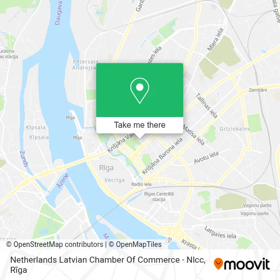 Netherlands Latvian Chamber Of Commerce - Nlcc map