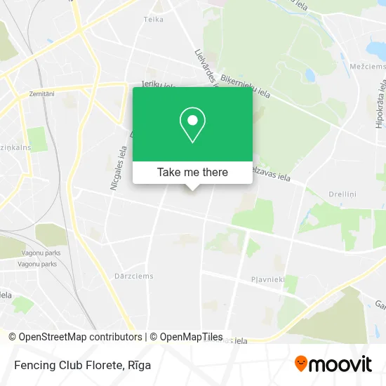 Fencing Club Florete map