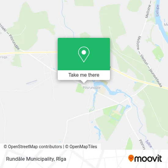 Rundāle Municipality map