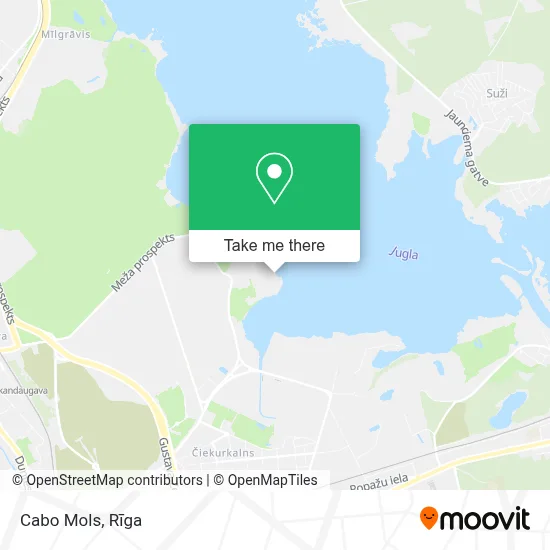 Cabo Mols map