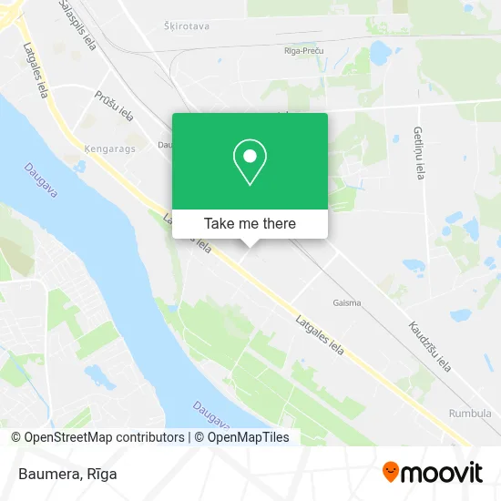 Baumera map