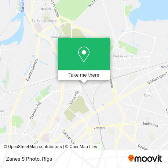 Zanes S Photo map