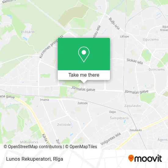 Lunos Rekuperatori map