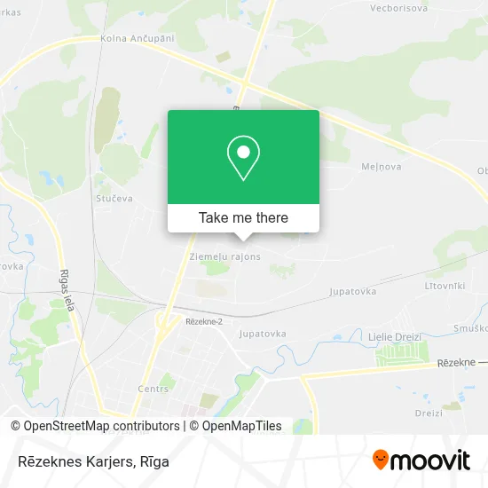 Rēzeknes Karjers map