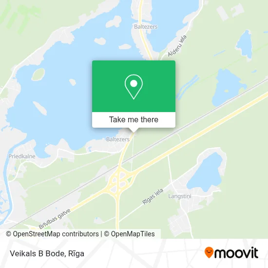 Veikals B Bode map