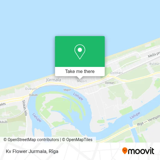 Kv Flower Jurmala map