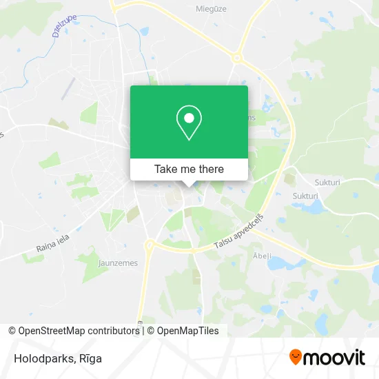 Holodparks map