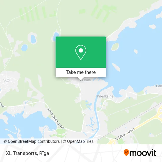 XL Transports map