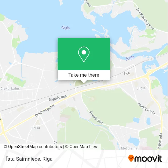 Īsta Saimniece map