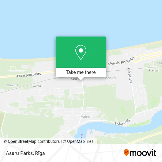 Asaru Parks map