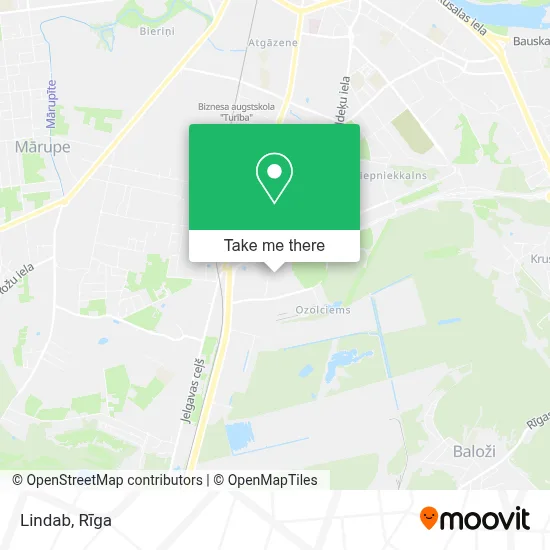 Lindab map