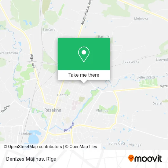 Denīzes Mājiņas map
