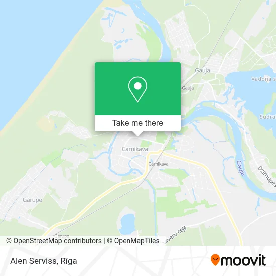 Alen Serviss map