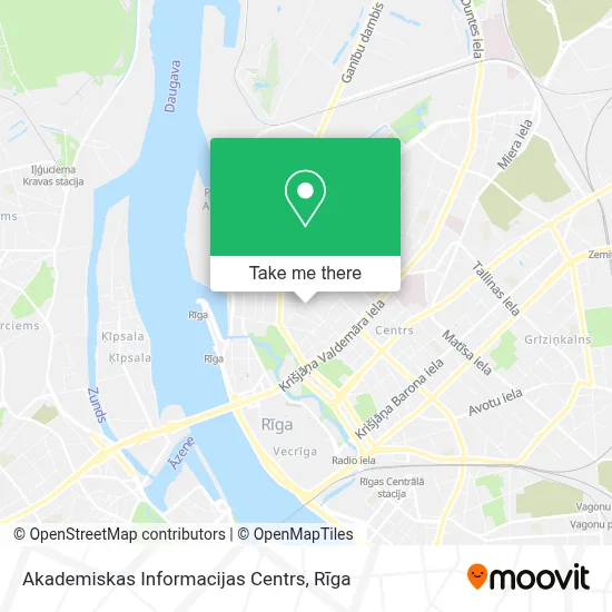 Akademiskas Informacijas Centrs map