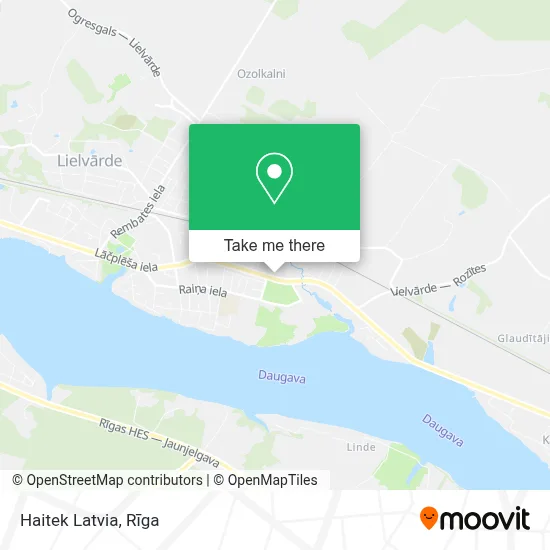 Haitek Latvia map