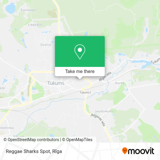 Reggae Sharks Spot map
