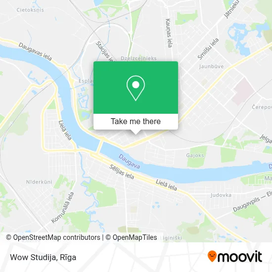 Wow Studija map