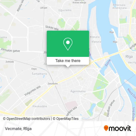Vecmate map
