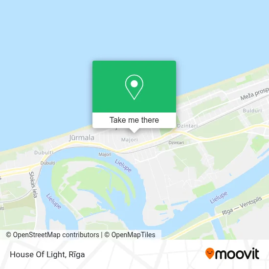 House Of Light map