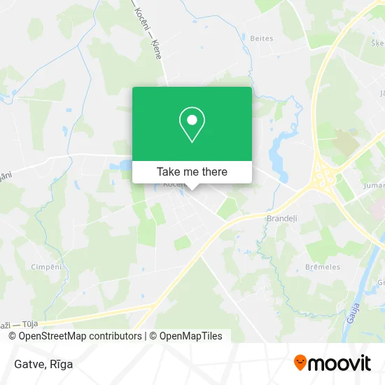 Gatve map