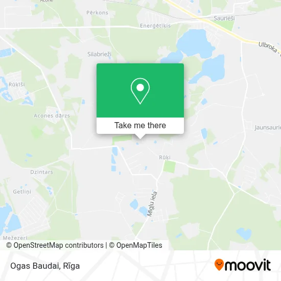 Ogas Baudai map