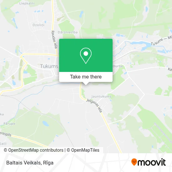 Baltais Veikals map