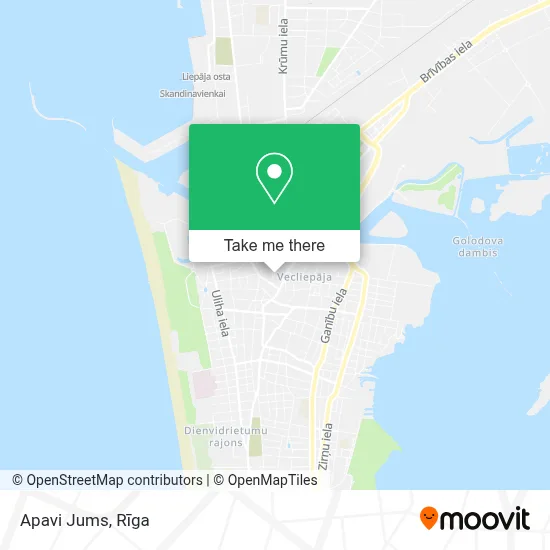 Apavi Jums map