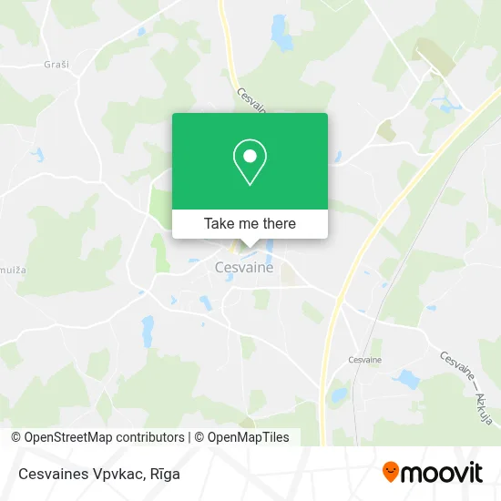 Cesvaines Vpvkac map