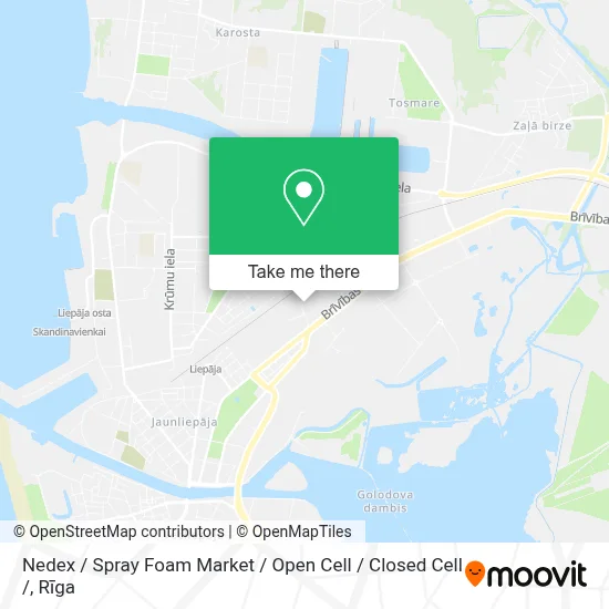 Nedex / Spray Foam Market / Open Cell / Closed Cell / map