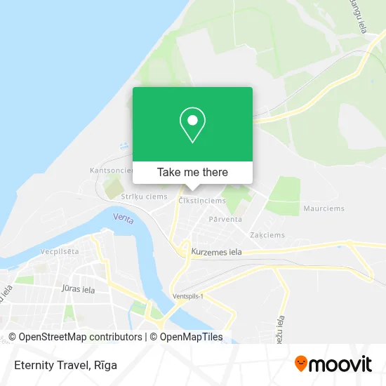 Eternity Travel map