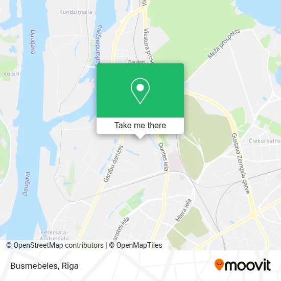 Busmebeles map
