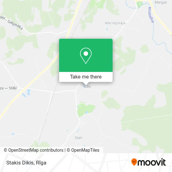 Stakis Dikis map