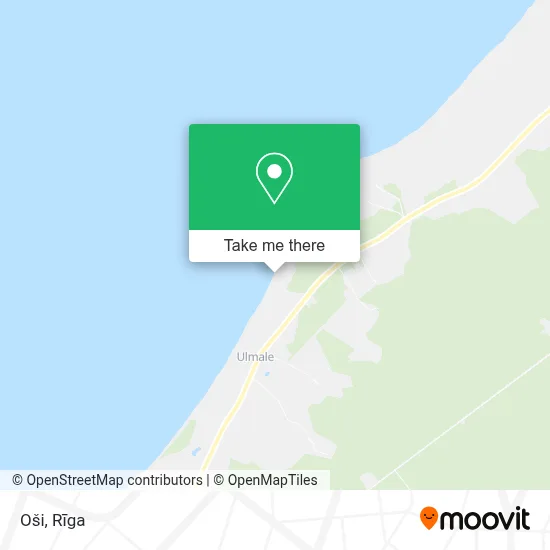 Oši map