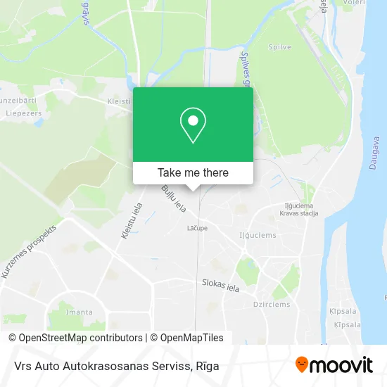 Vrs Auto Autokrasosanas Serviss map