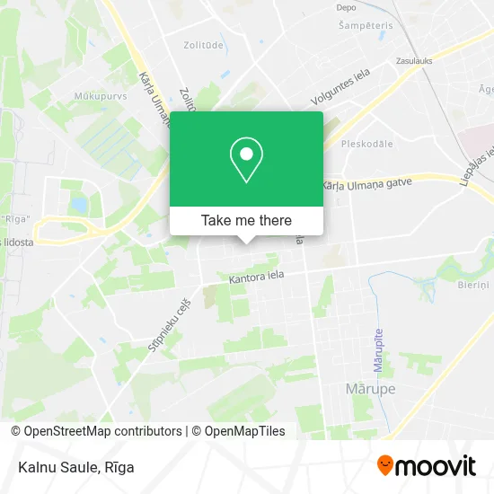 Kalnu Saule map