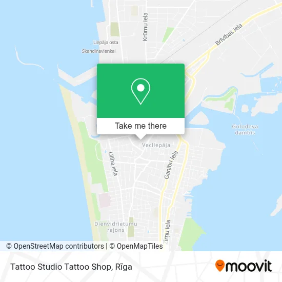 Tattoo Studio Tattoo Shop map