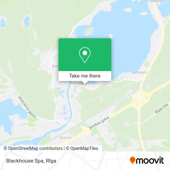 Blackhouse Spa map
