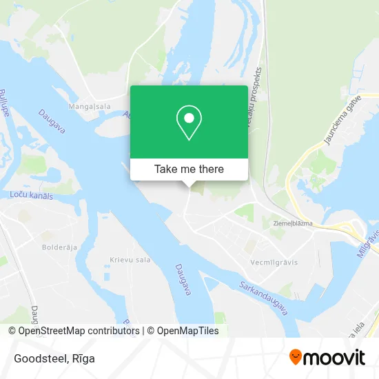 Goodsteel map