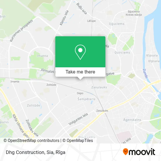 Dhg Construction, Sia map