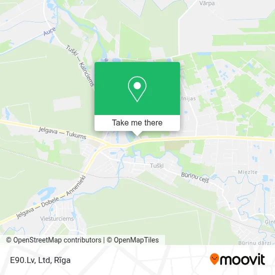 E90.Lv, Ltd map