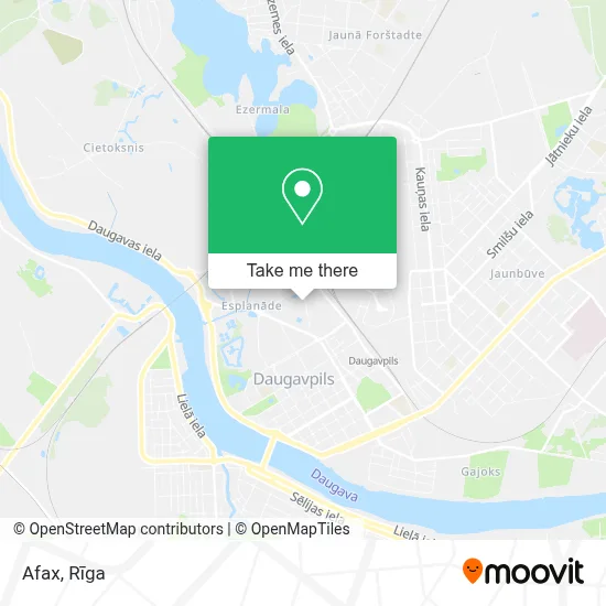 Afax map
