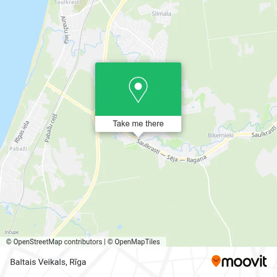 Baltais Veikals map