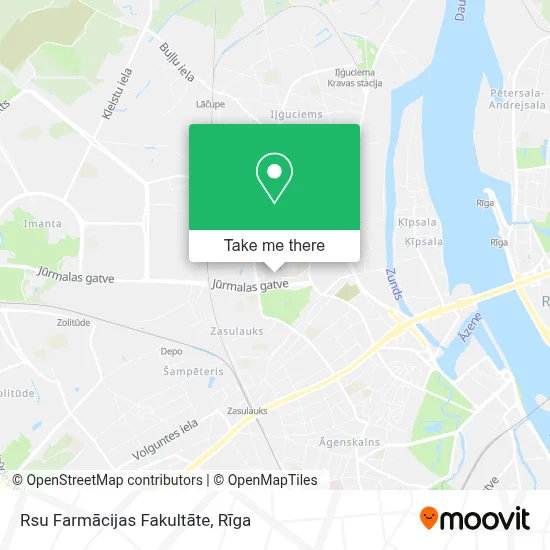 Rsu Farmācijas Fakultāte map