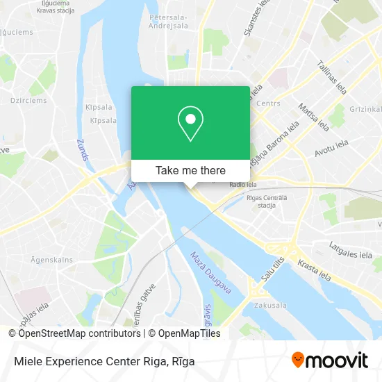 Miele Experience Center Riga map