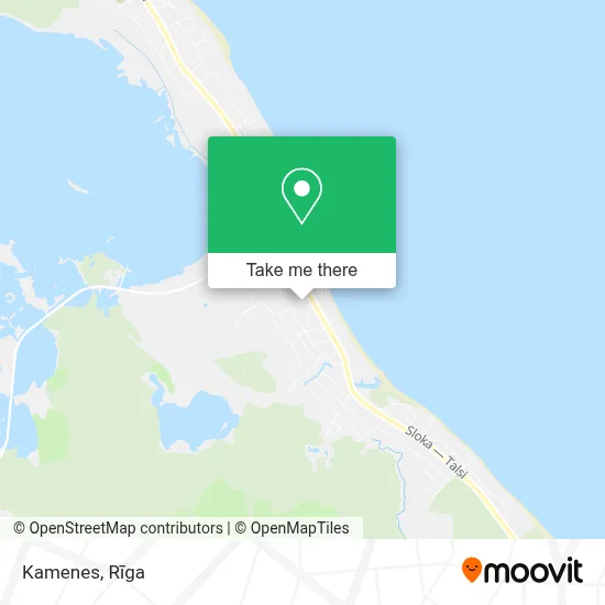 Kamenes map