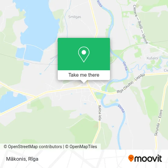 Mākonis map