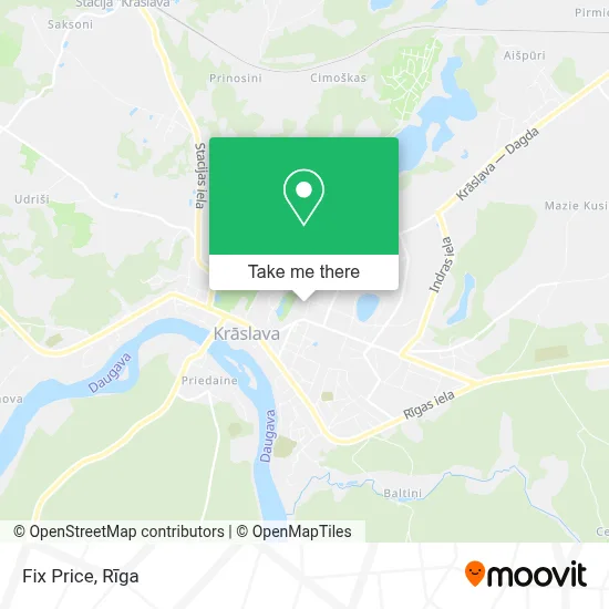 Fix Price map