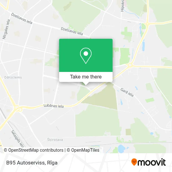 B95 Autoserviss map
