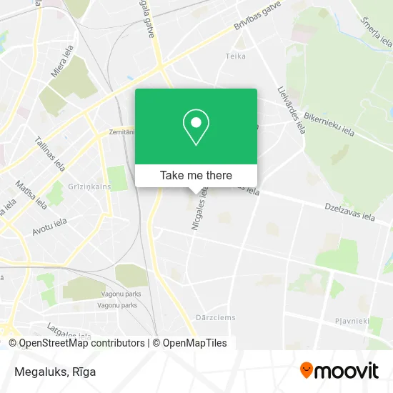 Megaluks map